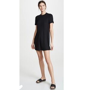 Rag & Bone Aiden Dress with Leather Trim.